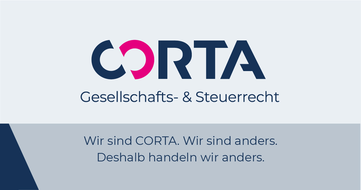 Anwalt Aufnahme neuer Gesellschafter CORTA